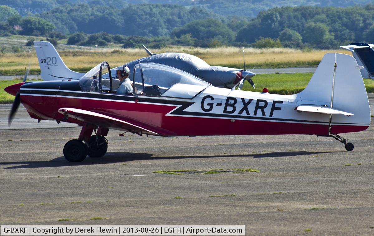 G-BXRF, 1965 Scintex CP-1310 C3 Super Emeraude C/N 935, Visiting Super Emeraude, previously registered OO-NSF, from Old Park Farm, Margam, Port Talbot.