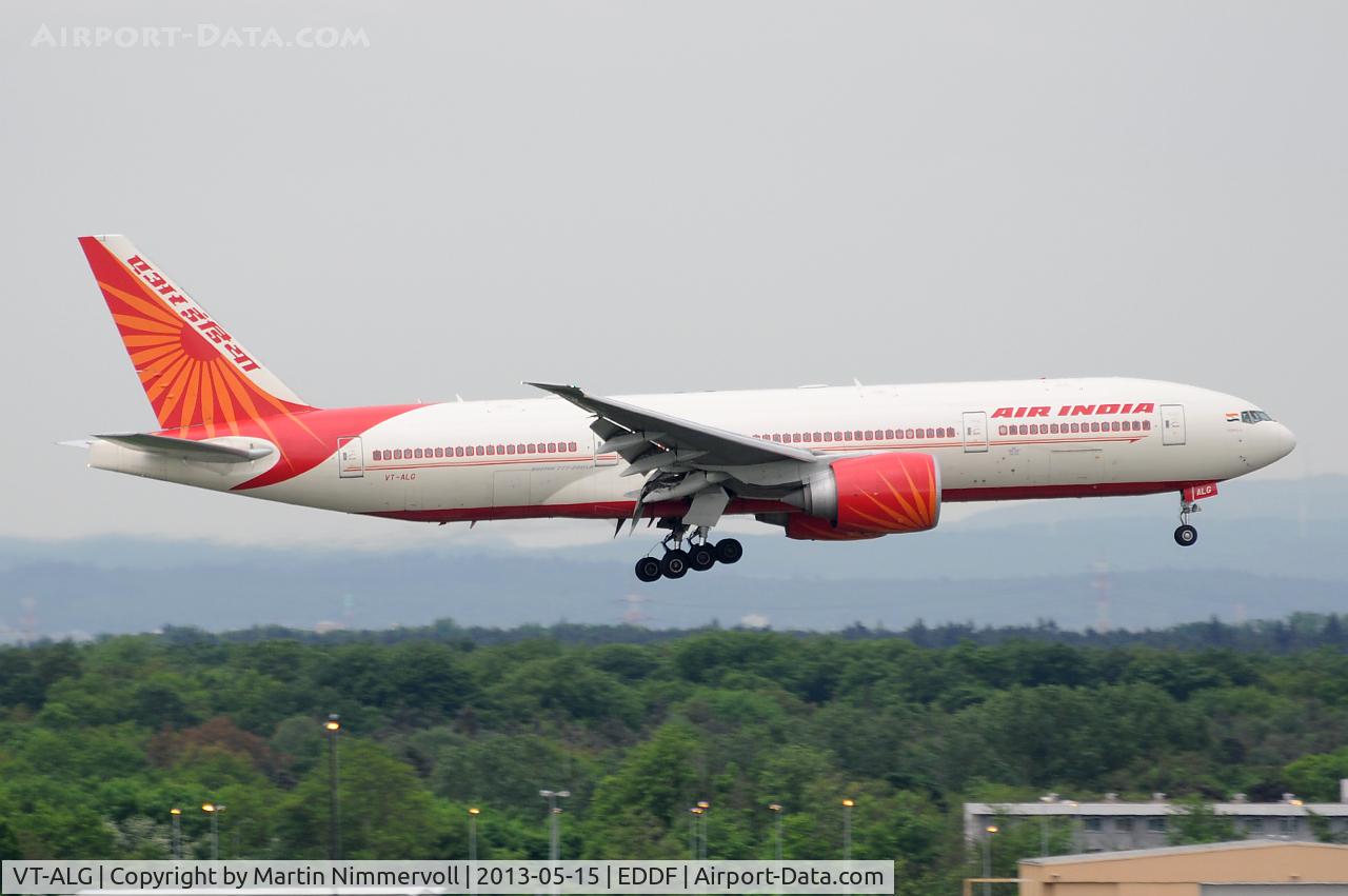 VT-ALG, 2009 Boeing 777-237/LR C/N 36306, Air India
