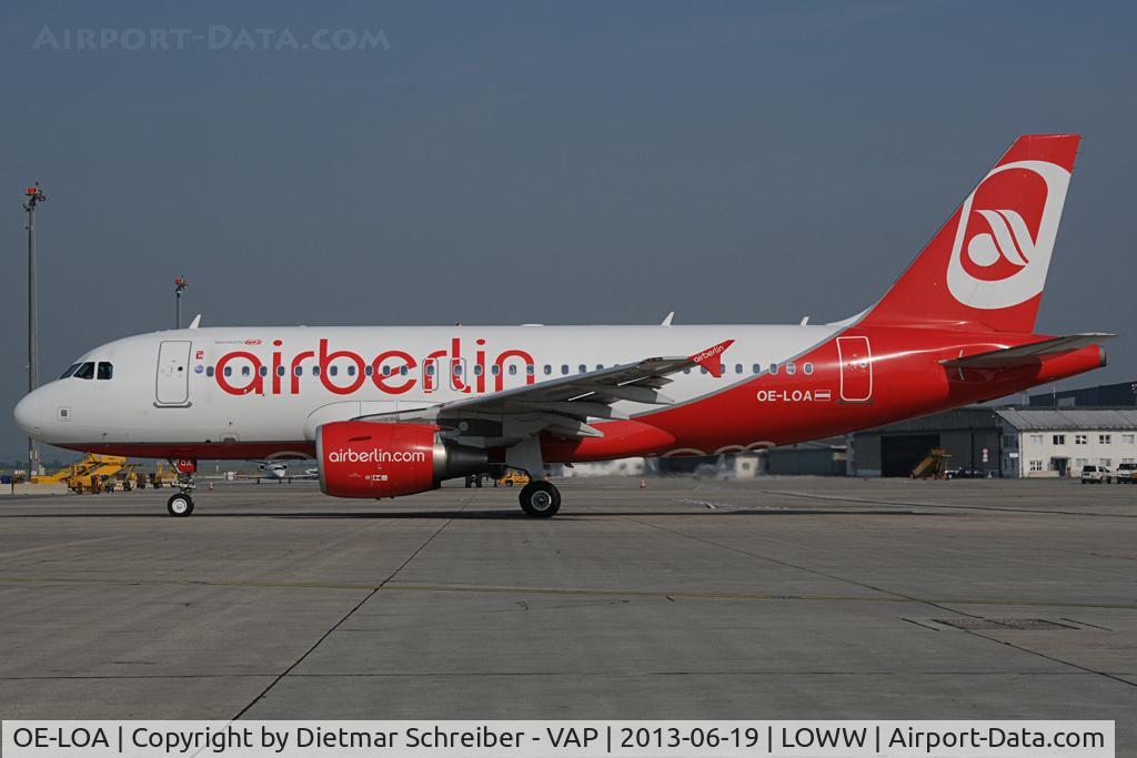 OE-LOA, 2008 Airbus A319-112 C/N 3661, Air Berlin Airbus 319