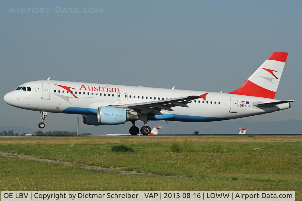 OE-LBV, 2000 Airbus A320-214 C/N 1385, Austrian Airlines Airbus 320