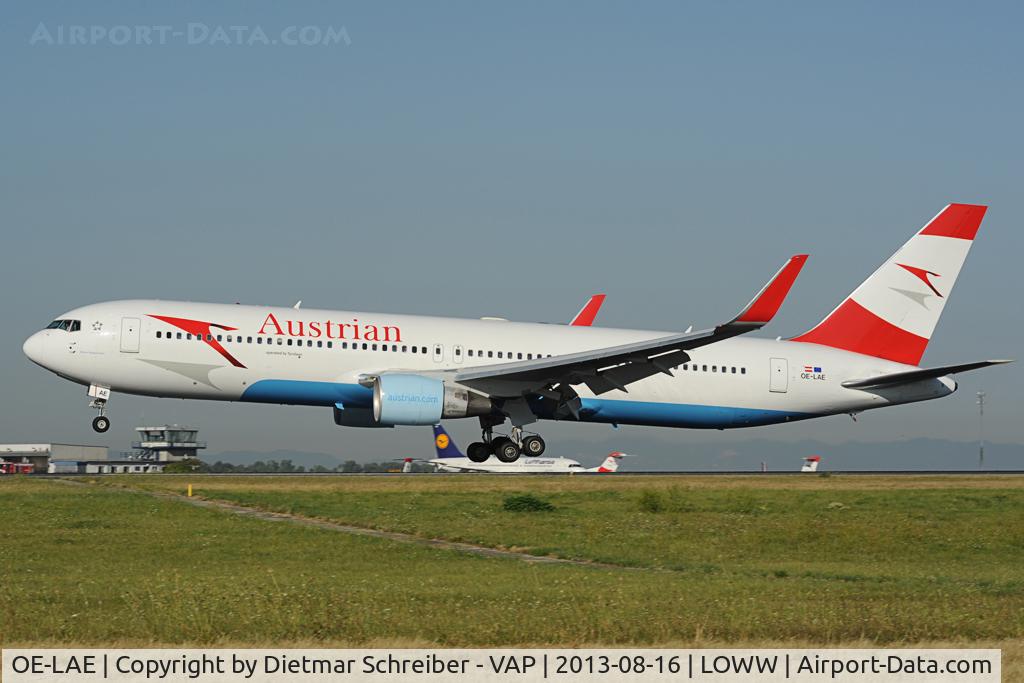 OE-LAE, 2000 Boeing 767-3Z9/ER C/N 30383, Austrian Airlines Boeing 767-300