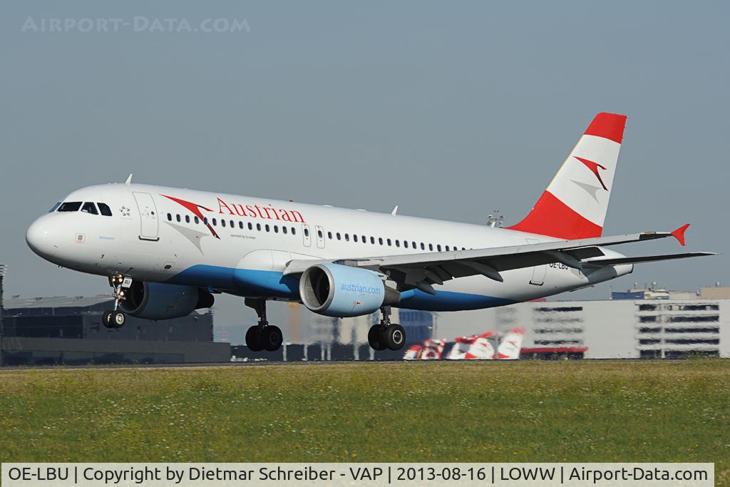 OE-LBU, 2001 Airbus A320-214 C/N 1478, Austrian Airlines Airbus 320