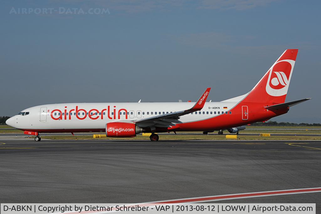 D-ABKN, 2010 Boeing 737-86J C/N 37756, Air Berlin Boeing 737-800