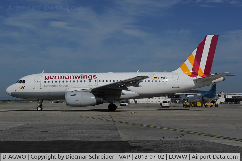 D-AGWO, 2009 Airbus A319-132 C/N 4166, Germanwings Airbus 319