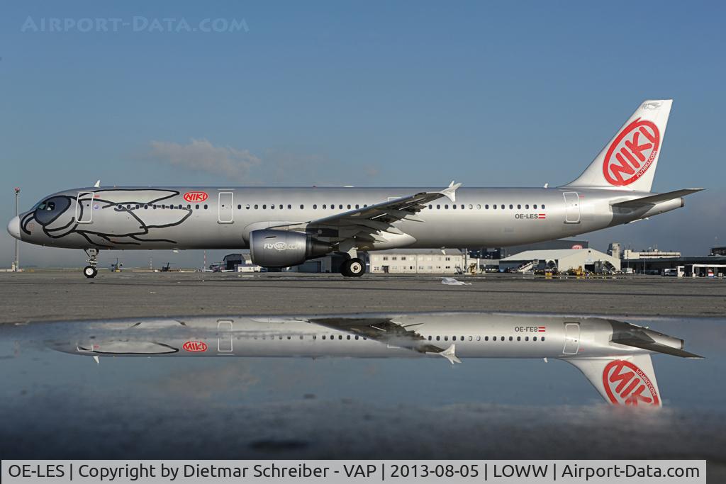 OE-LES, 2008 Airbus A321-211 C/N 3504, Flyniki Airbus 321