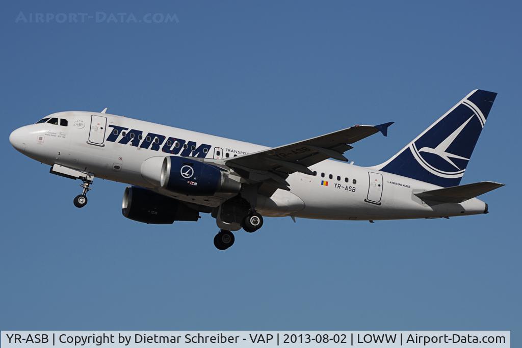 YR-ASB, 2006 Airbus A318-111 C/N 2955, Tarom Airbus 318