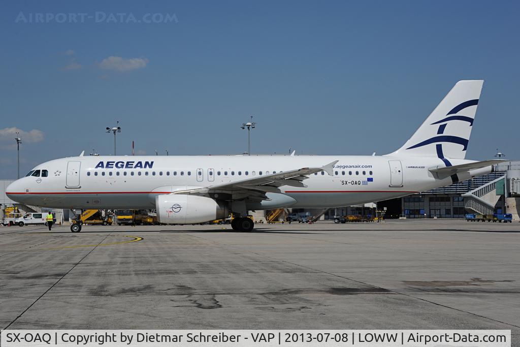 SX-OAQ, 2009 Airbus A320-232 C/N 3748, Aegean Airbus 320