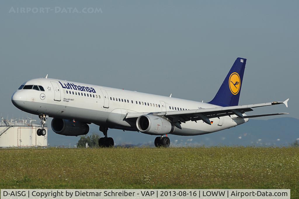 D-AISG, 2000 Airbus A321-231 C/N 1273, Lufthansa Airbus 321