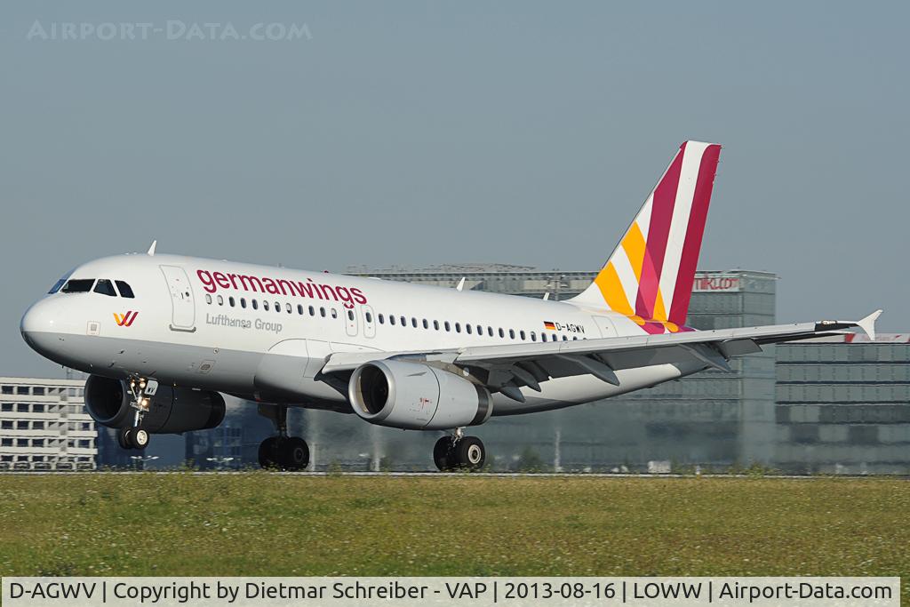 D-AGWV, 2013 Airbus A319-132 C/N 5467, Germanwings Airbus 319