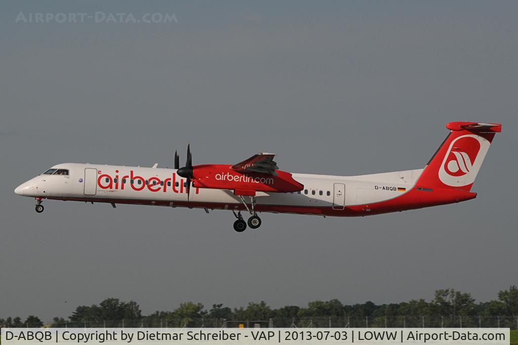 D-ABQB, 2008 De Havilland Canada DHC-8-402Q Dash 8 C/N 4226, Air Berlin Dash 8-400