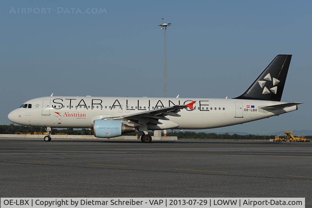 OE-LBX, 2002 Airbus A320-214 C/N 1735, Austrian Airlines Airbus 320