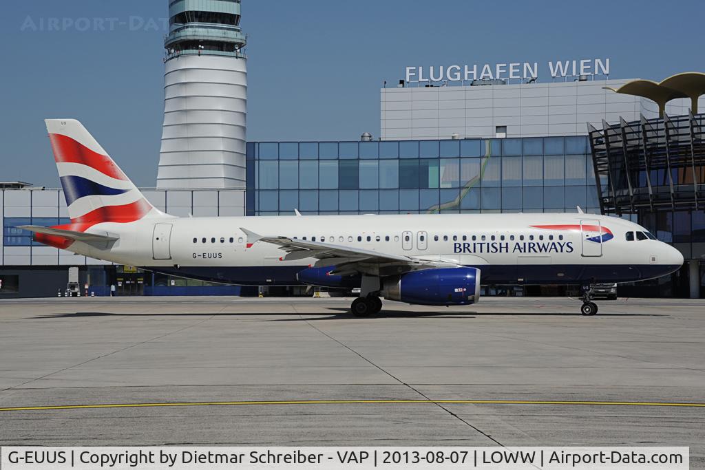 G-EUUS, 2007 Airbus A320-232 C/N 3301, British Airways Airbus 320