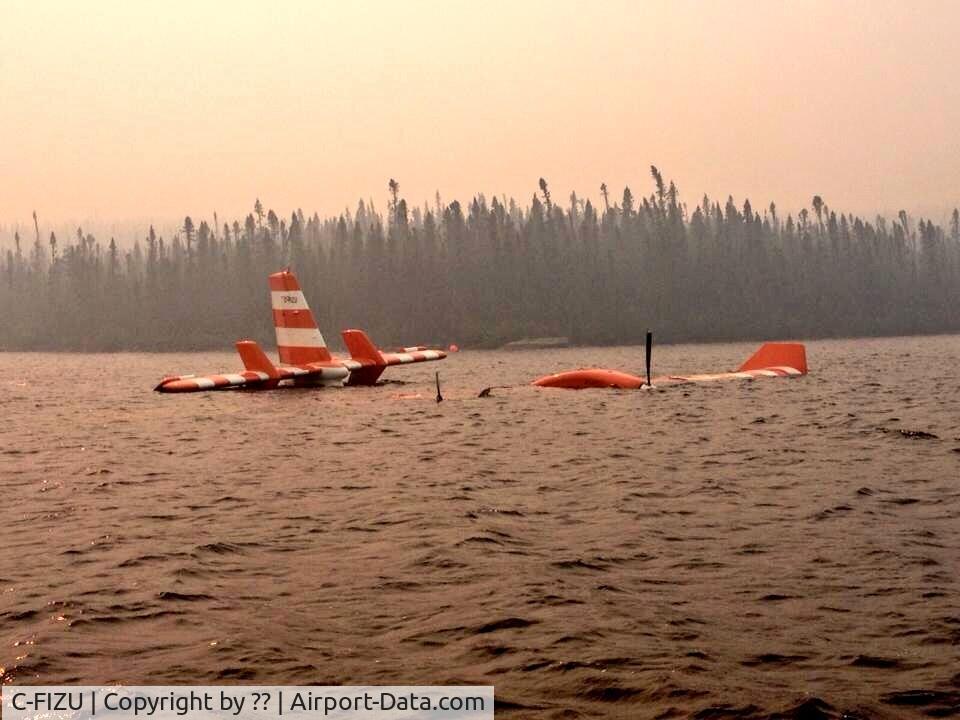 C-FIZU, 1945 Consolidated Vultee PBY-5A Catalina C/N 46655, after an incident on Moosehead lake, NL July 03, 2013