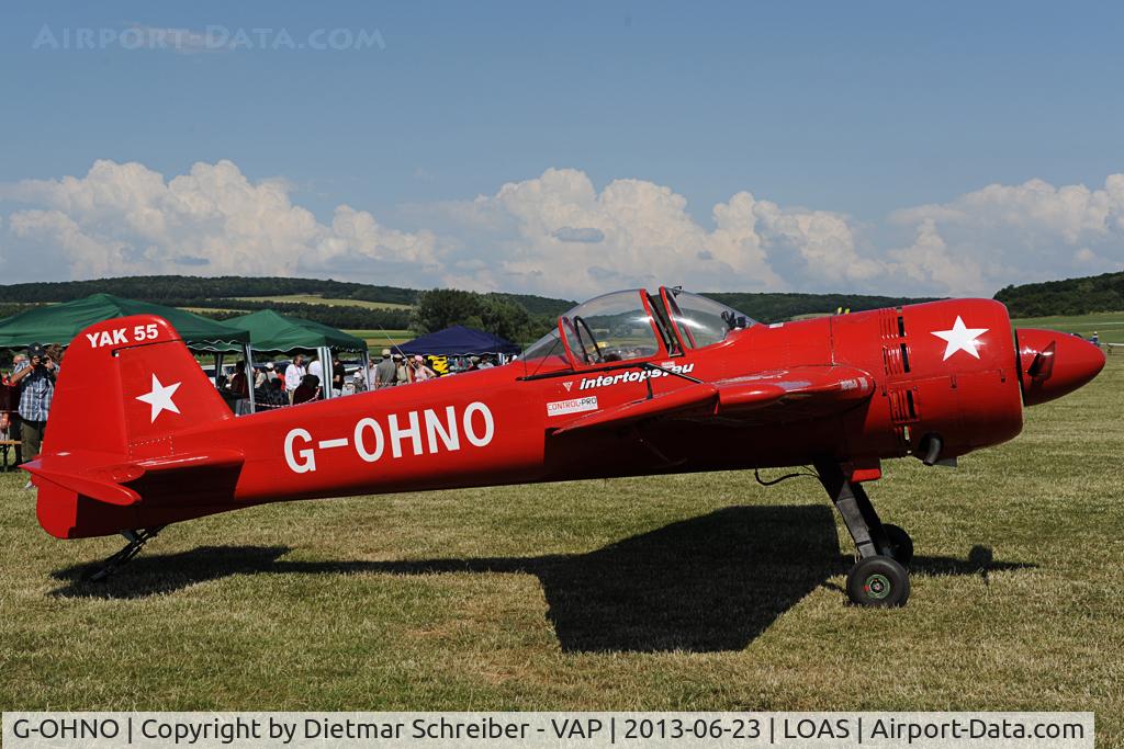 G-OHNO, 1990 Yakovlev Yak-55 C/N 901104, Yak55