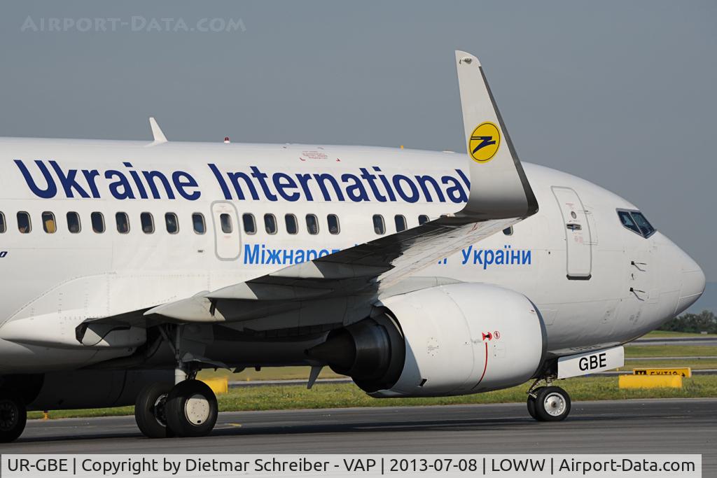 UR-GBE, 1990 Boeing 737-548 C/N 24968, Ukraine International Boeing 737-500