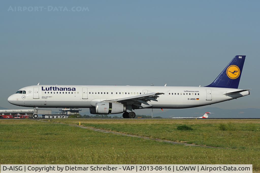 D-AISG, 2000 Airbus A321-231 C/N 1273, Lufthansa Airbus 321