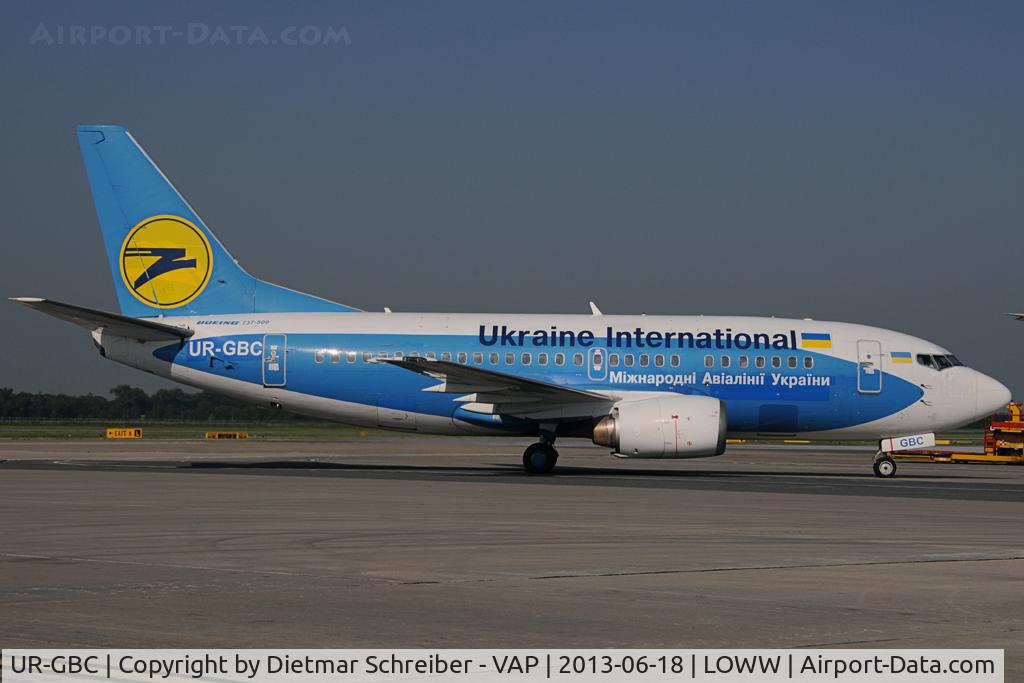 UR-GBC, 1997 Boeing 737-5L9 C/N 28722, Ukraine International Boeing 737-500
