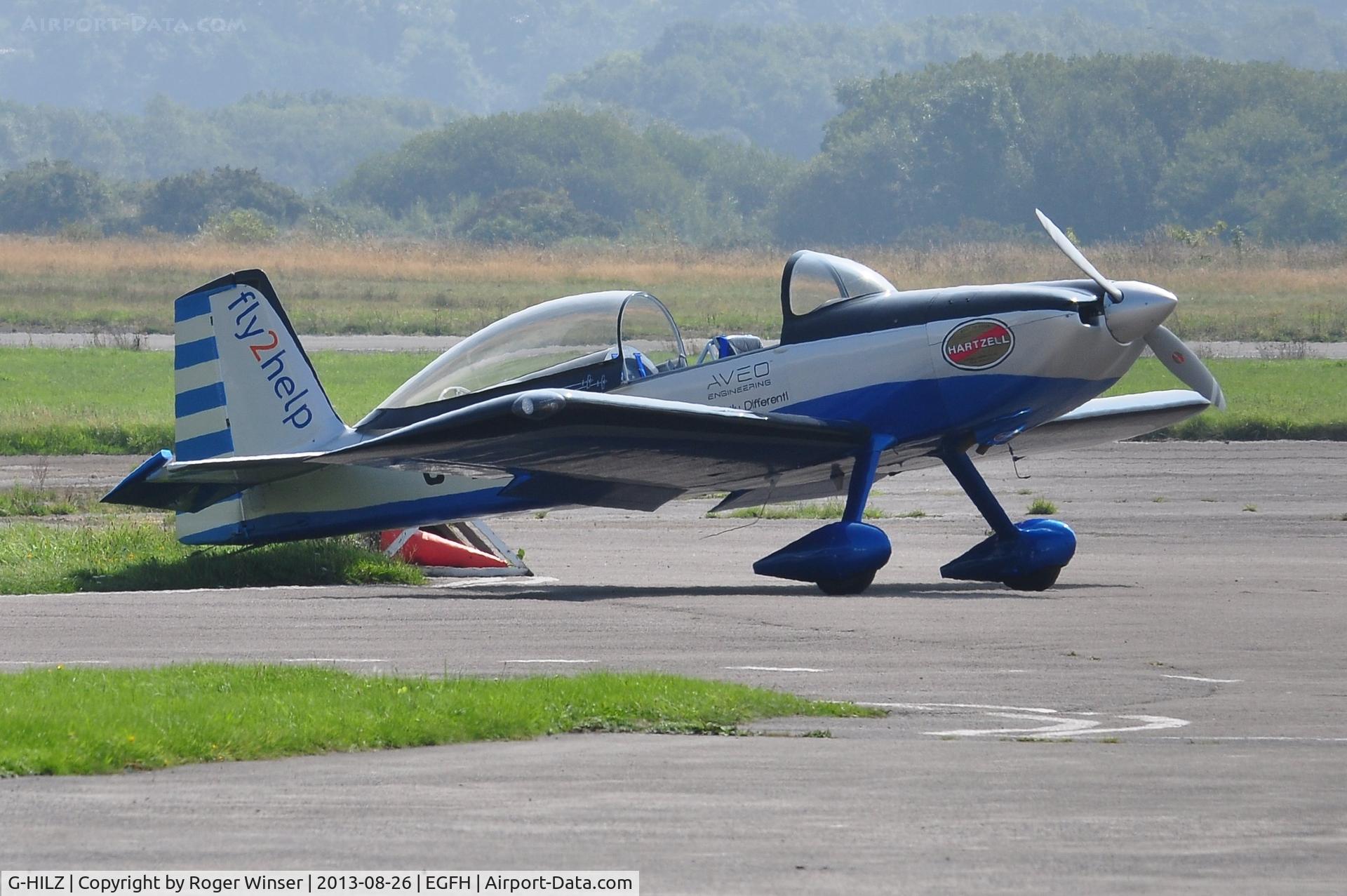G-HILZ, 2006 Vans RV-8 C/N PFA 303-14471, Visiting Vans RV-8 used by the RV8TORS aerobatic display team.