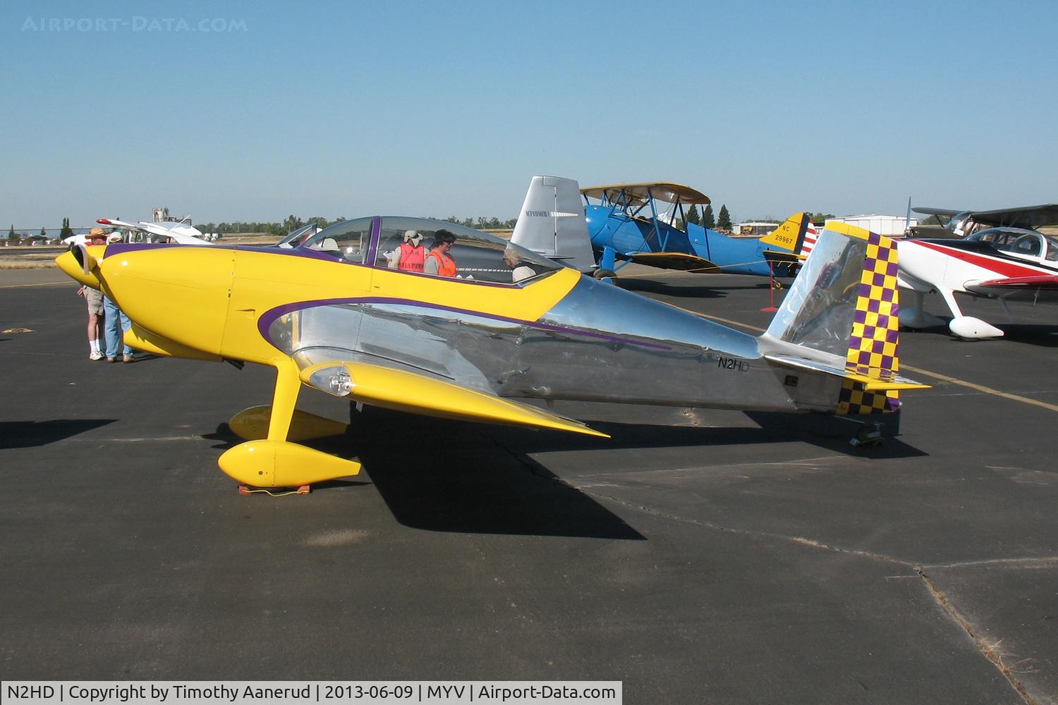 N2HD, 2012 Vans RV-8 C/N 82959, 2012 Vans RV-8, c/n: 82959