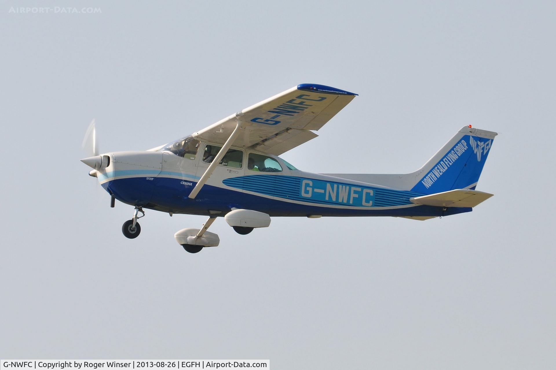 G-NWFC, 1985 Cessna 172P C/N 172-76305, Visiting Cessna Skyhawk operated by the North Weald Flyng Group.