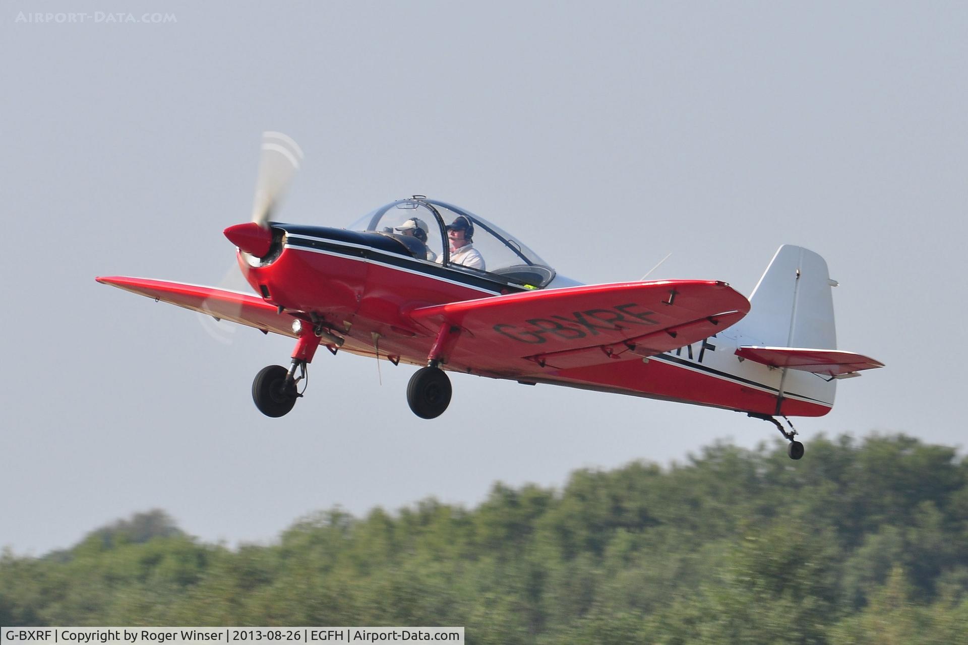 G-BXRF, 1965 Scintex CP-1310 C3 Super Emeraude C/N 935, Visiting Super Emeraude - touch and go and departure.