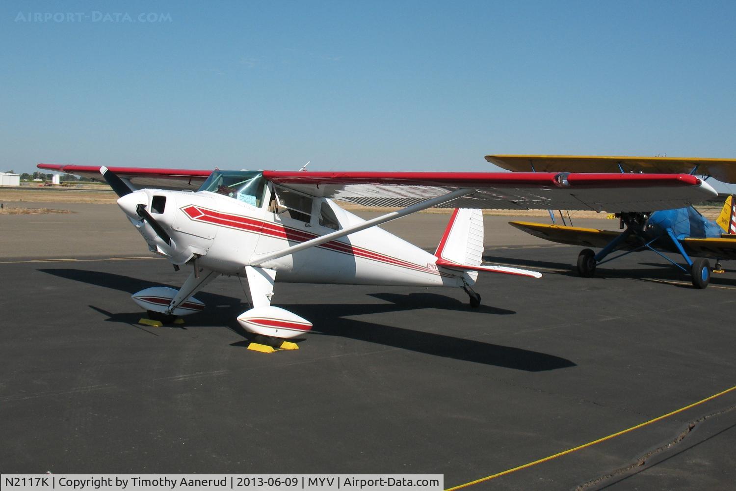 N2117K, 1947 Luscombe 8E Silvaire C/N 4844, 1947 Luscombe 8E, c/n: 4844