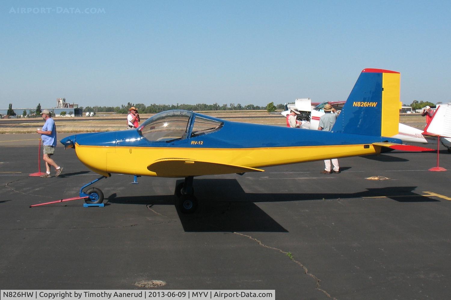 N826HW, Vans RV-12 C/N 120246, Vans Aircraft Inc RV-12, c/n: 120246