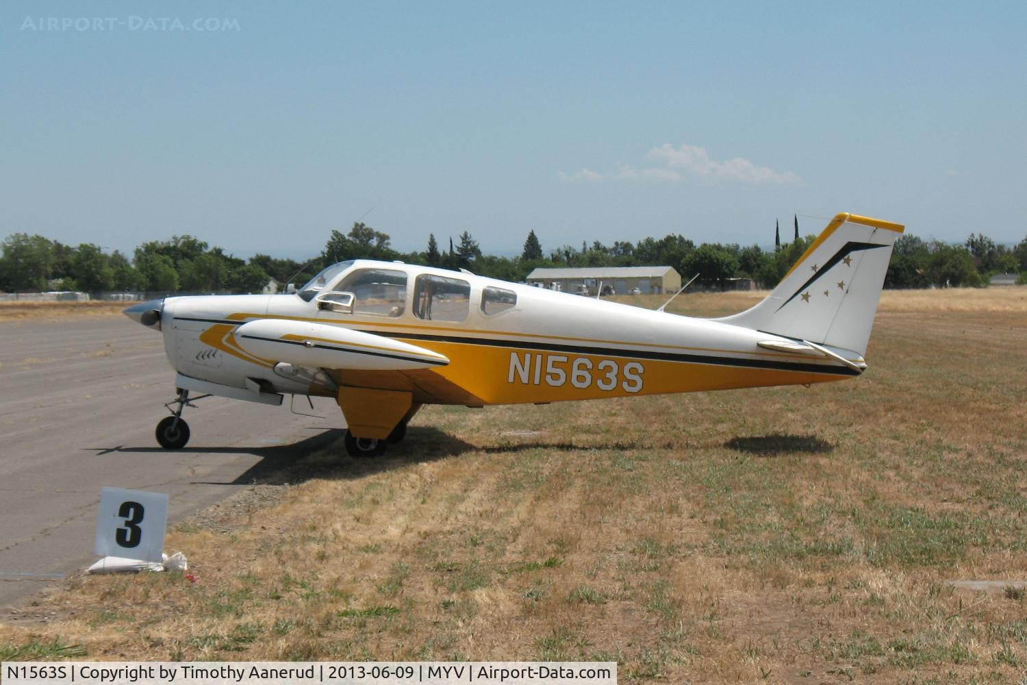 N1563S, 1962 Beech 35-B33 Debonair C/N CD-524, 1962 Beech 35-B33, c/n: CD-524