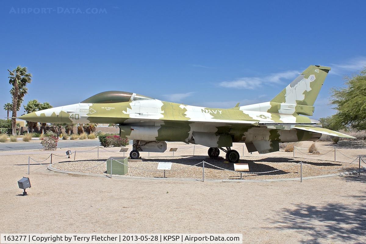 163277, General Dynamics F-16N Fighting Falcon C/N 3M-10, At Palm Springs Air Museum , California