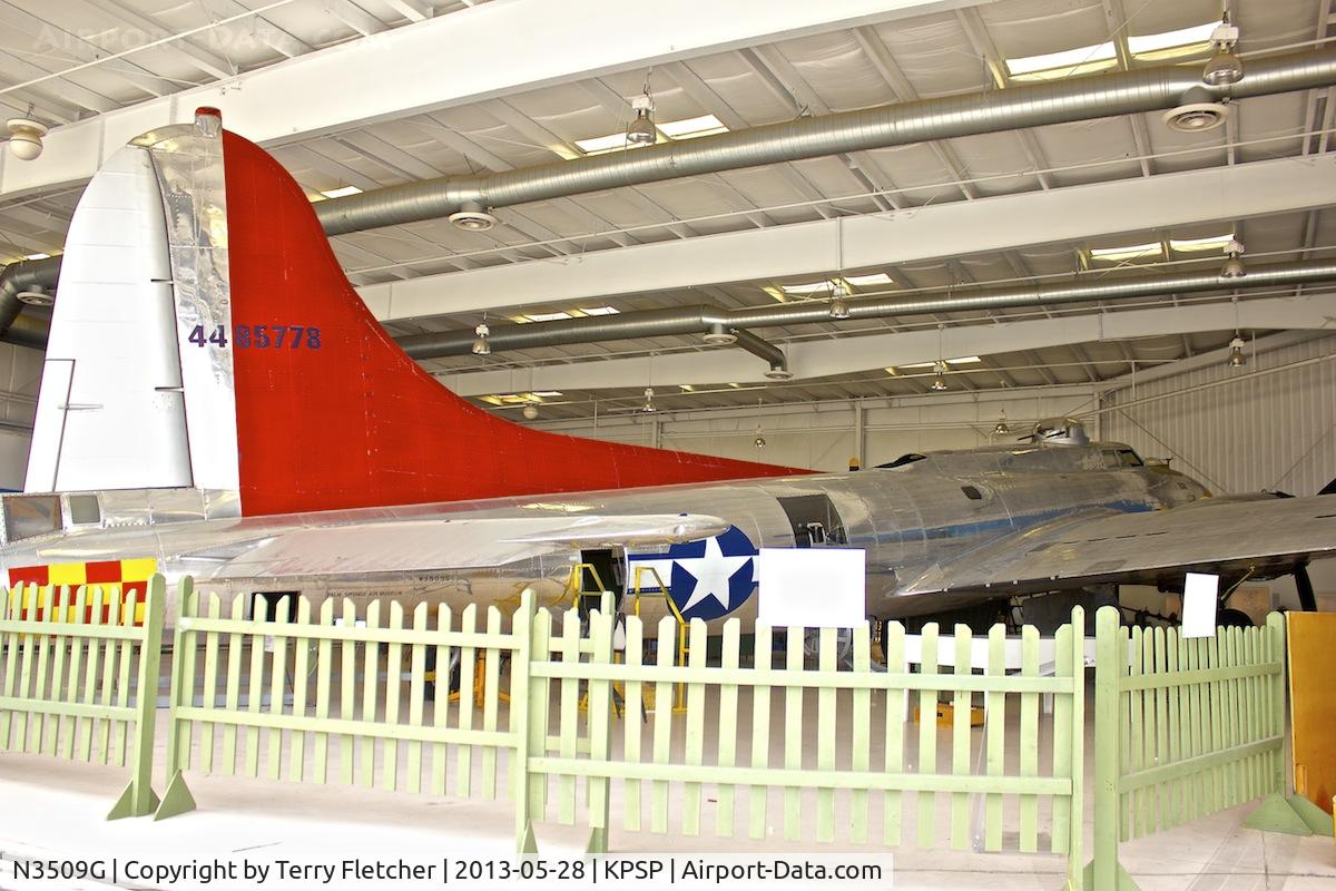 N3509G, 1944 Boeing B-17G Flying Fortress C/N Not found 44-85778, At Palm Springs Air Museum , California