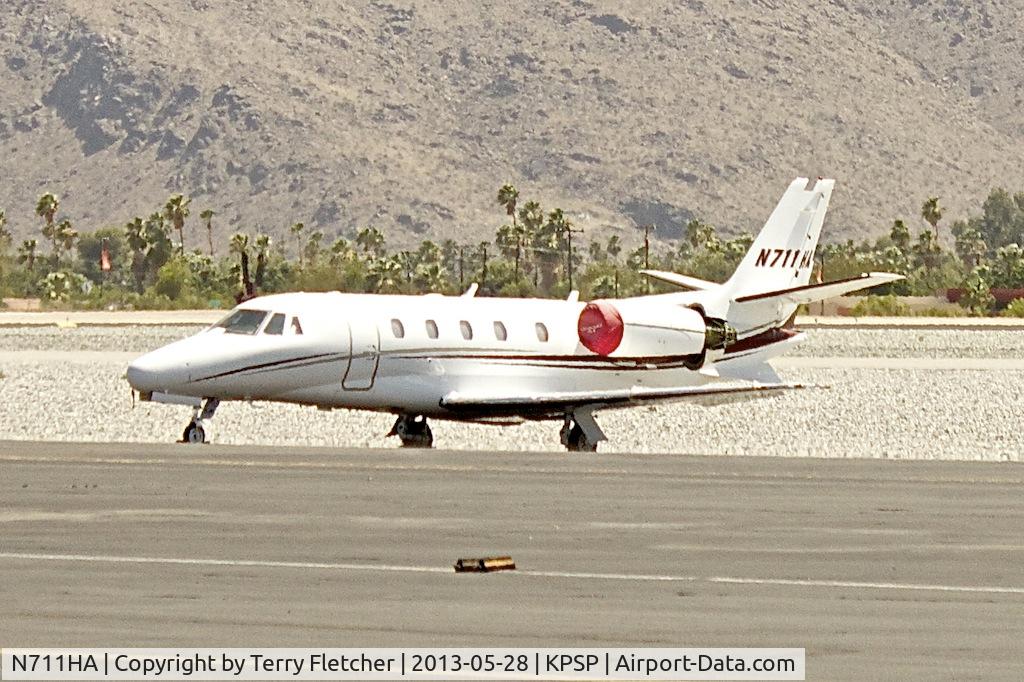 N711HA, 2006 Cessna 560XL Citation XLS C/N 560-5648, At Palm Springs Airport , California