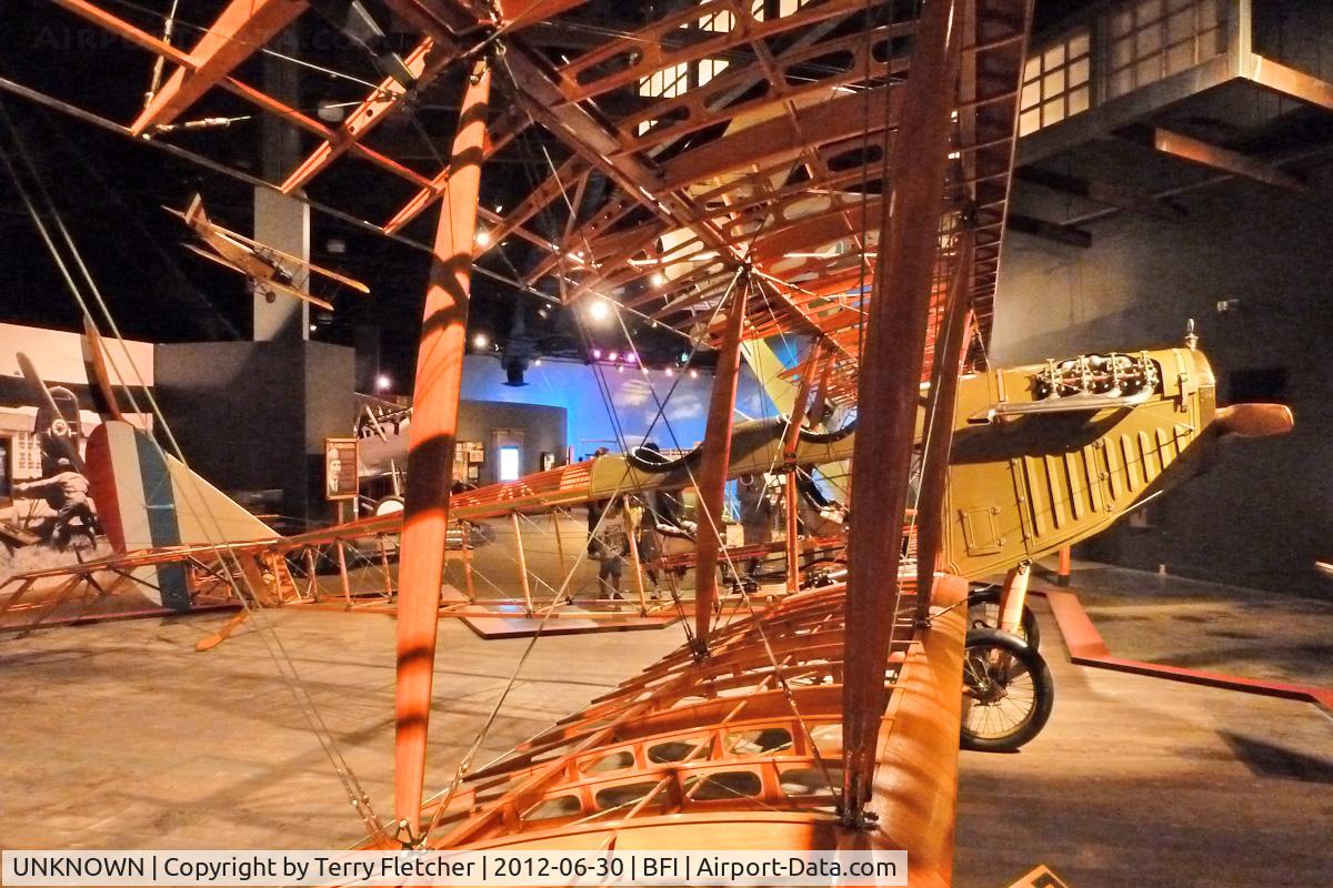 UNKNOWN, Curtiss JN-4D Jenny C/N unknown, Curtiss JN-4D Jenny, c/n: Replica in Seattle Museum of Flight