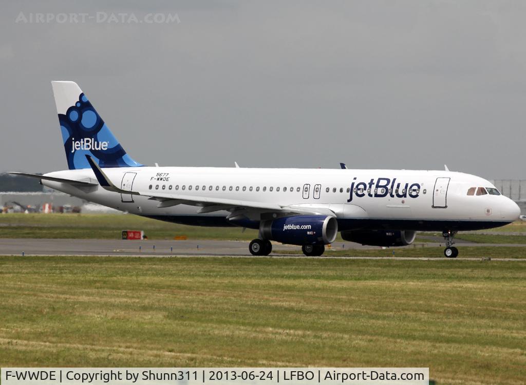 F-WWDE, 2013 Airbus A320-232 C/N 5677, C/n 5677 - To be N827JB