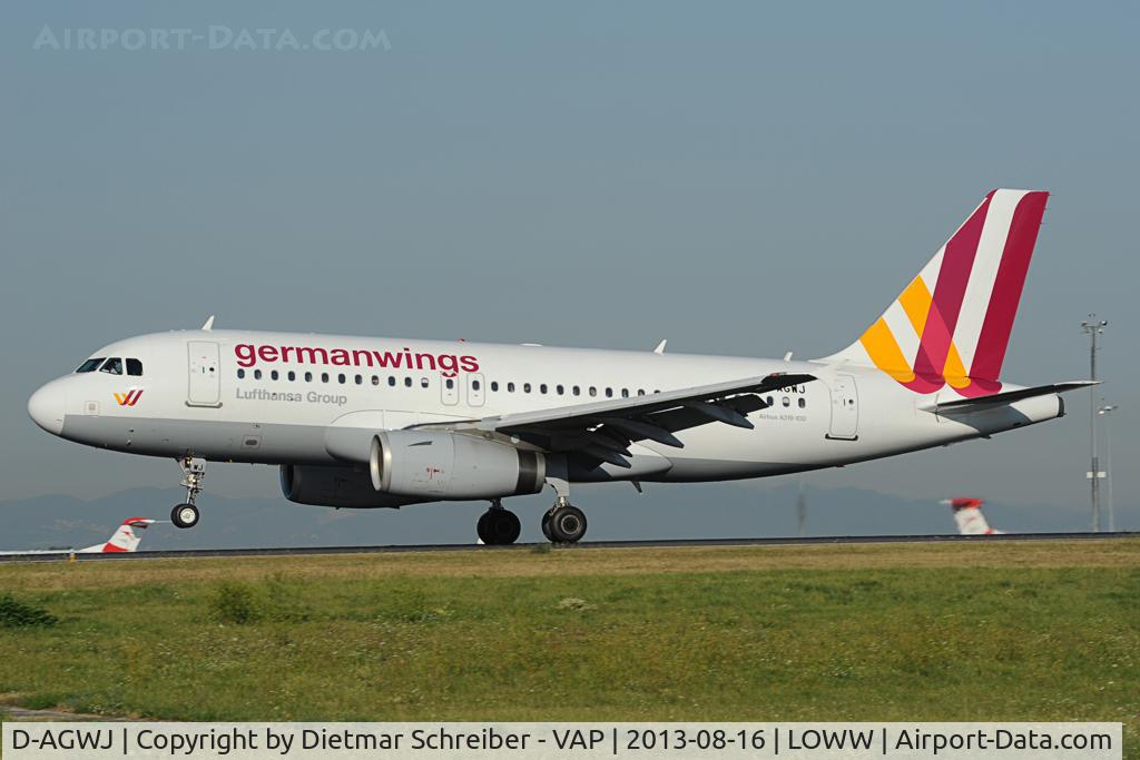 D-AGWJ, 2008 Airbus A319-132 C/N 3375, Germanwings Airbus 319