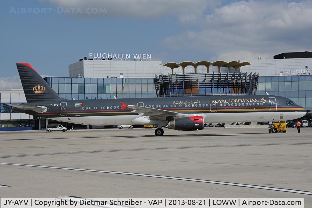 JY-AYV, 2012 Airbus A321-231 C/N 5177, Royal Jordanian Airbus 321