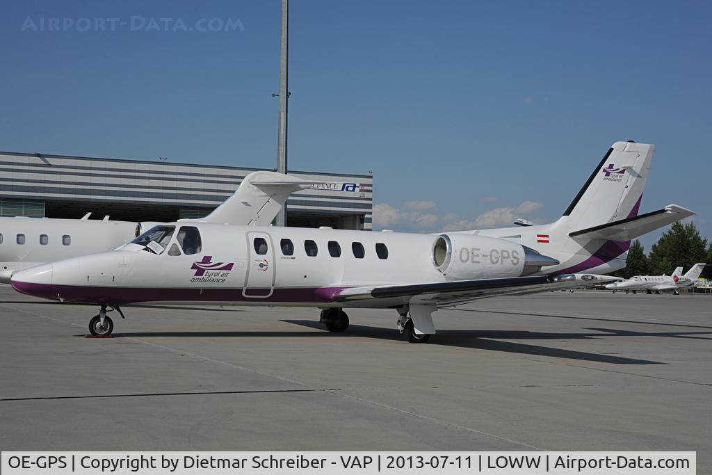 OE-GPS, 1998 Cessna 550 Citation Bravo C/N 550-0837, Tyrol Air Ambulance Cessna 560