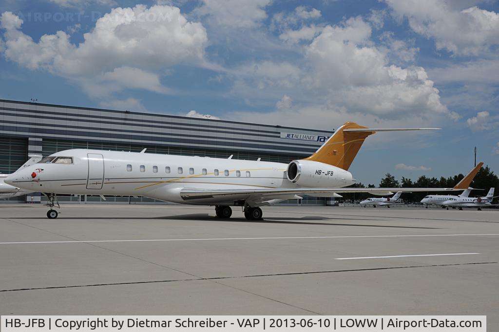HB-JFB, 2002 Bombardier BD-700-1A11 Global 5000 C/N 9130, Globalexpress 5000