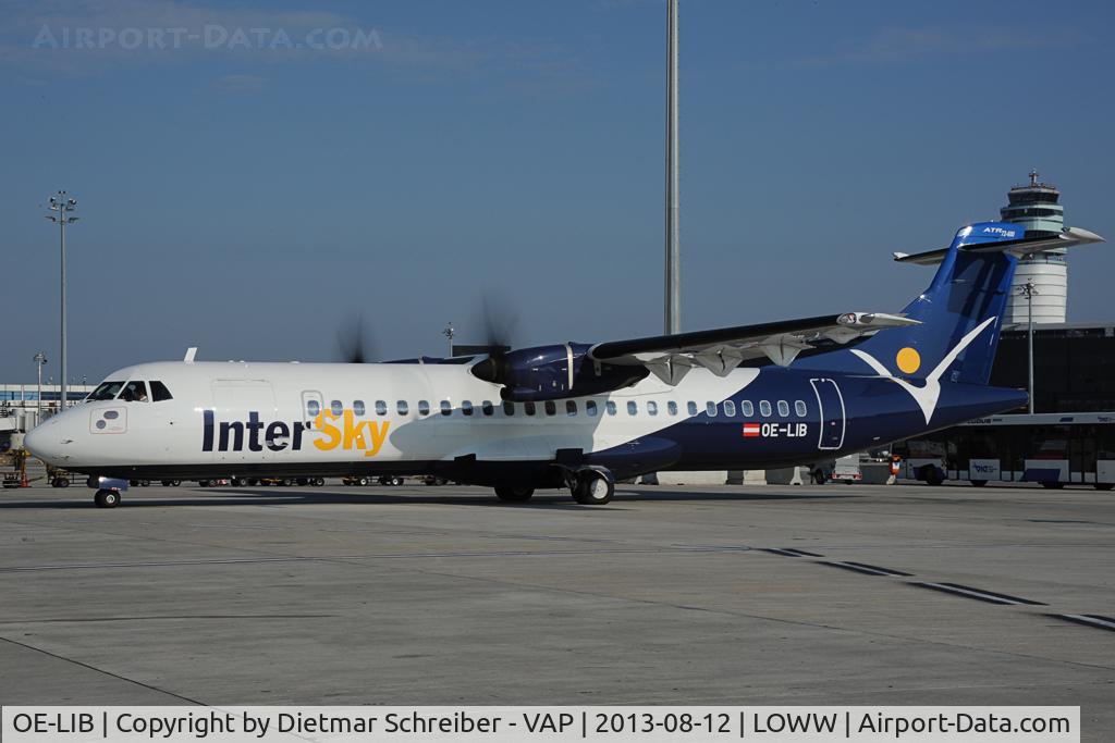 OE-LIB, 2012 ATR N700SV C/N 1038, Intersky ATR72