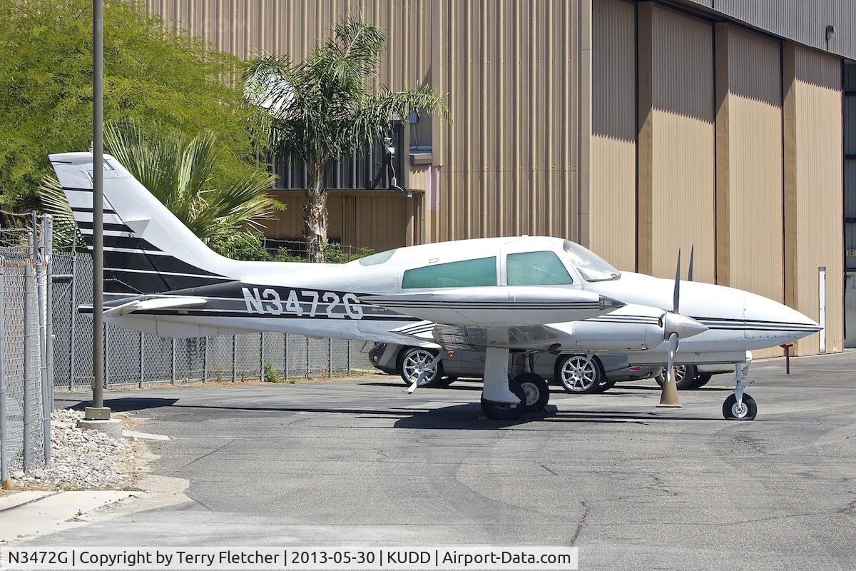 N3472G, 1976 Cessna 310R C/N 310R0846, At Bermuda Dunes CA