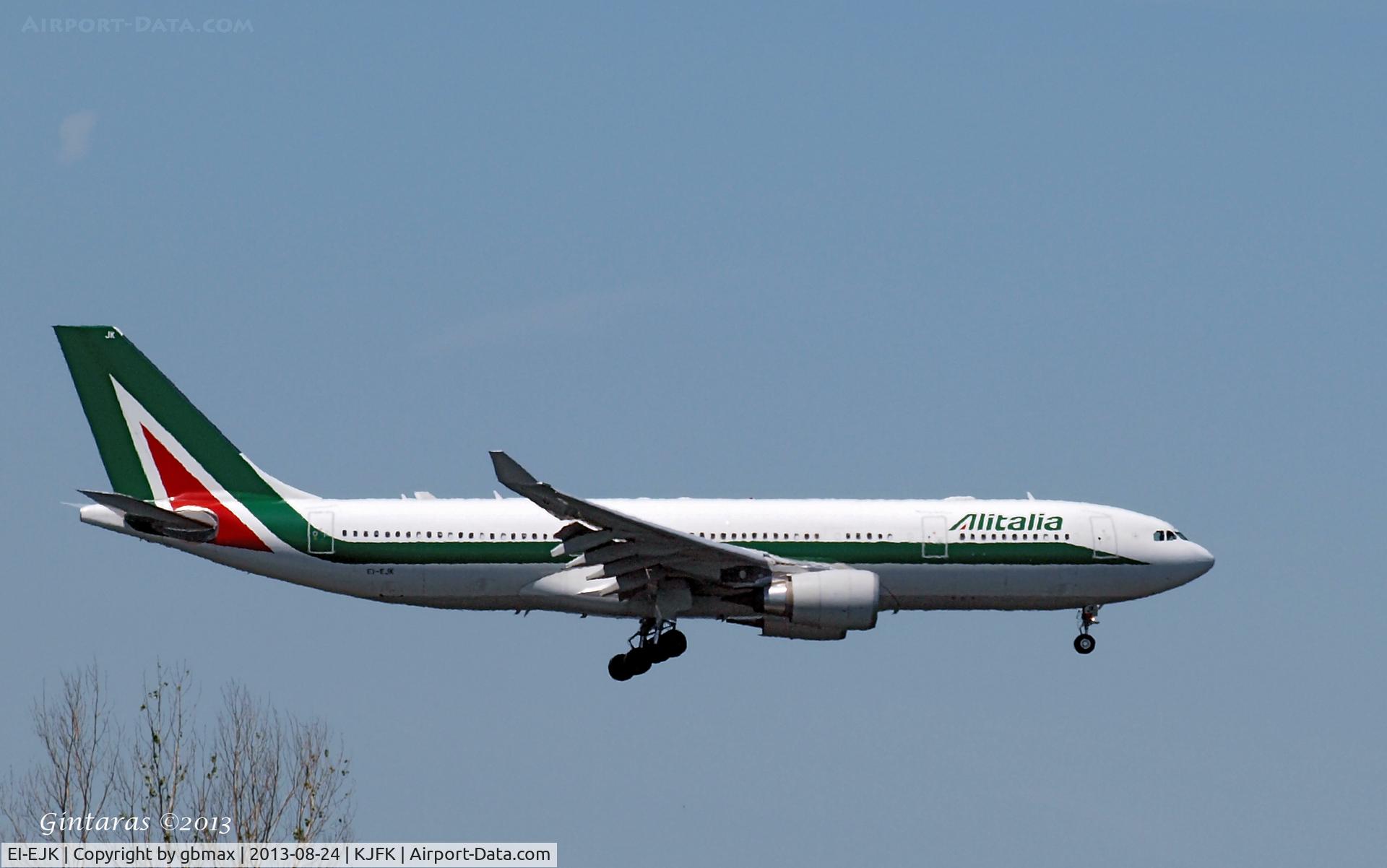 EI-EJK, 2011 Airbus A330-202 C/N 1252, Final approach to JFK