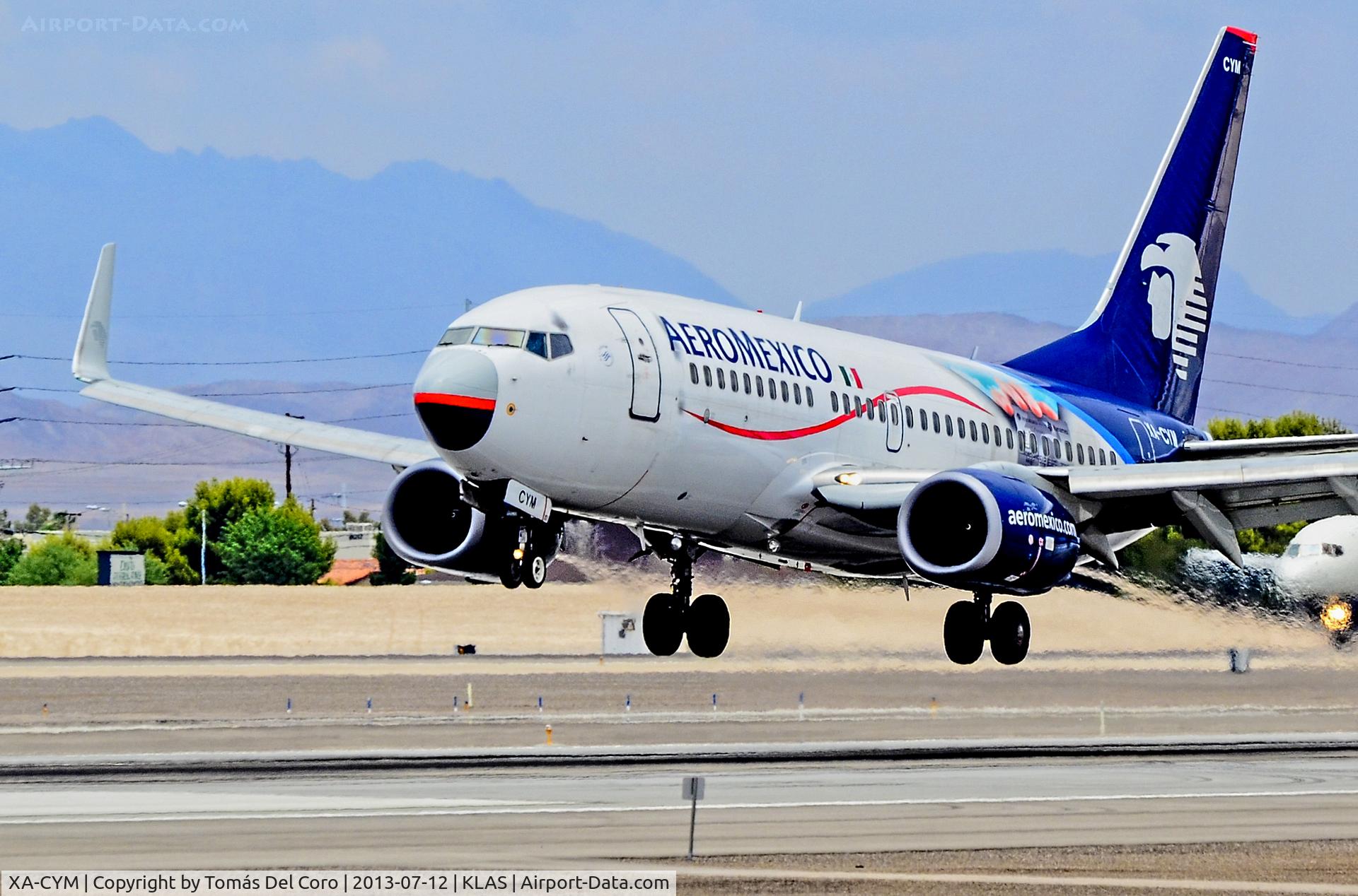 XA-CYM, 2007 Boeing 737-752 C/N 35124, XA-CYM AeroMexico 2007 Boeing 737-752 C/N 35124

McCarran International Airport (KLAS)
Las Vegas, Nevada
TDelCoro
July 12, 2013