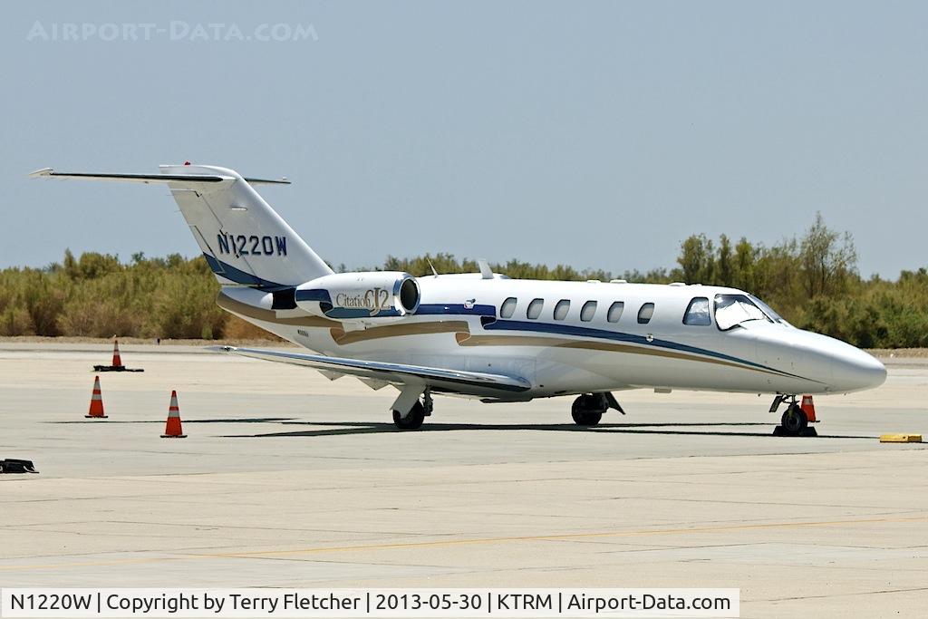 N1220W, 2003 Cessna 525A CitationJet CJ2 C/N 525A-0146, At Jacqueline Cochran Regional Airport, Palm Springs, California