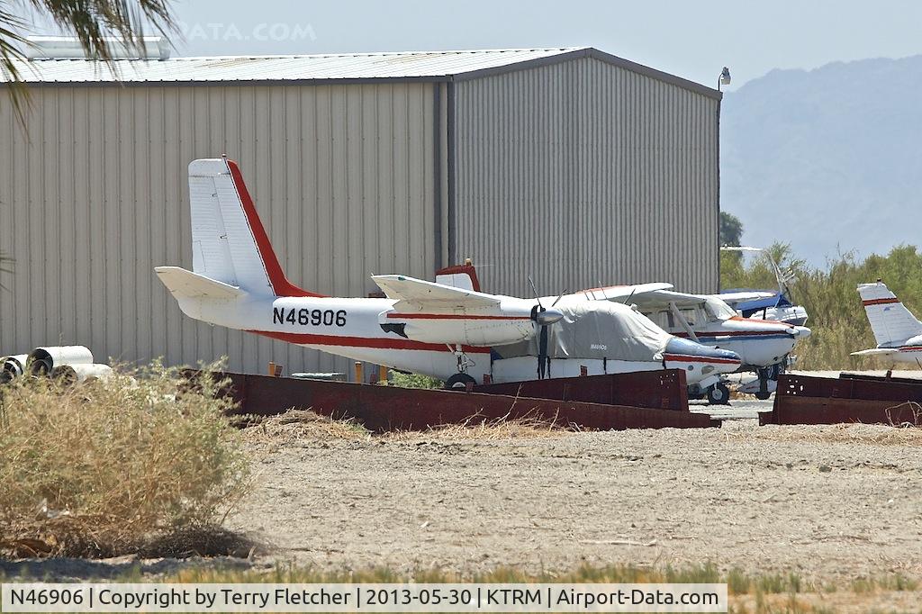 N46906, Aero Commander 680-E C/N 680E-734-34, At Jacqueline Cochran Regional Airport, Palm Springs, California