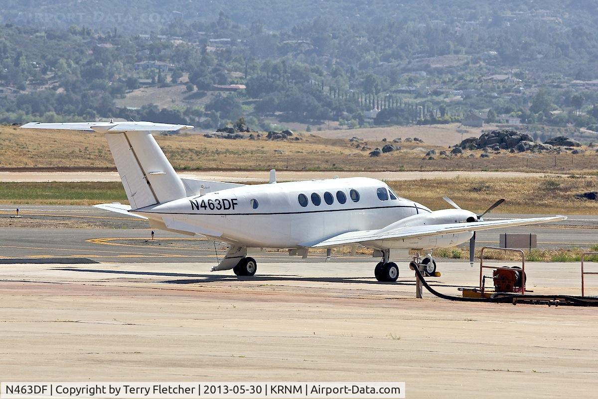 N463DF, 1981 Raytheon Aircraft Company A200CT C/N BP-024, At Ramona Airport , California