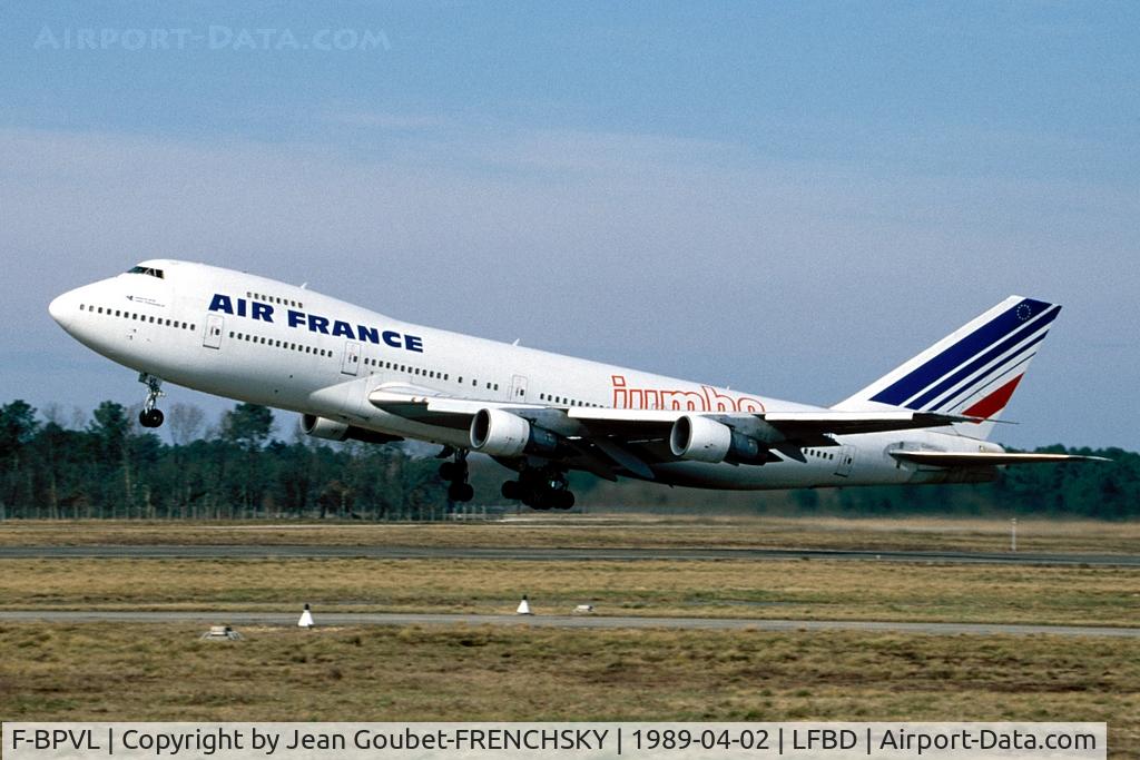 F-BPVL, 1973 Boeing 747-128 C/N 20798, take off to PTP