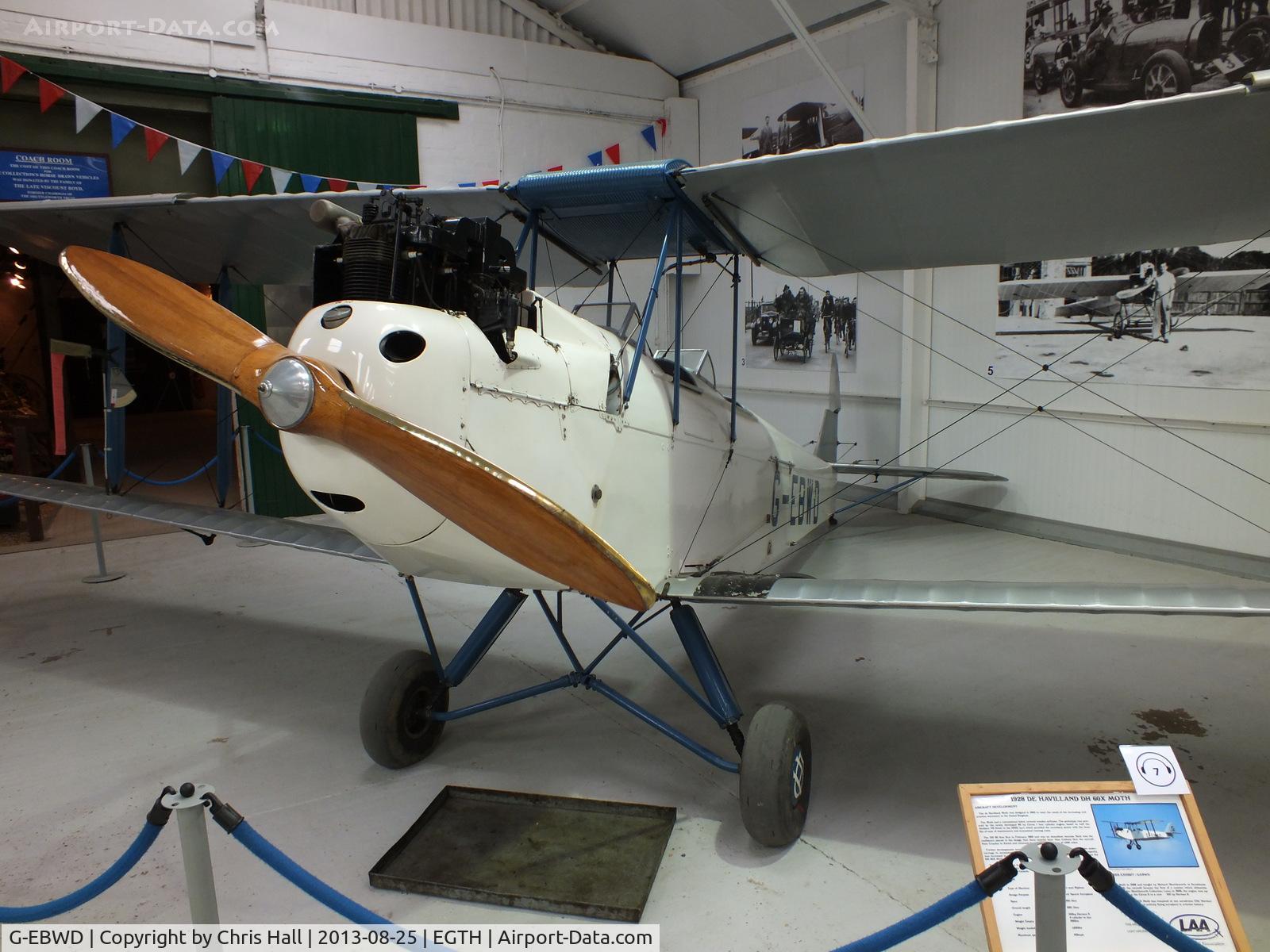 G-EBWD, 1928 De Havilland DH.60X Moth C/N 552, The Shuttleworth Collection, Old Warden