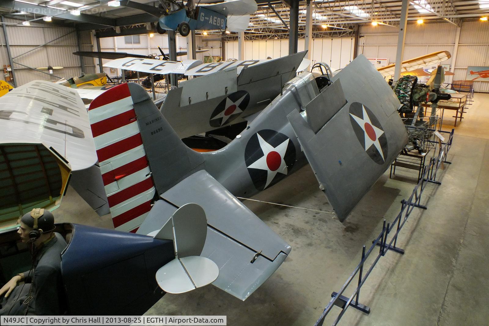 N49JC, 1944 General Motors (Grumman) FM-2 Wildcat C/N 51-235???, The Shuttleworth Collection, Old Warden