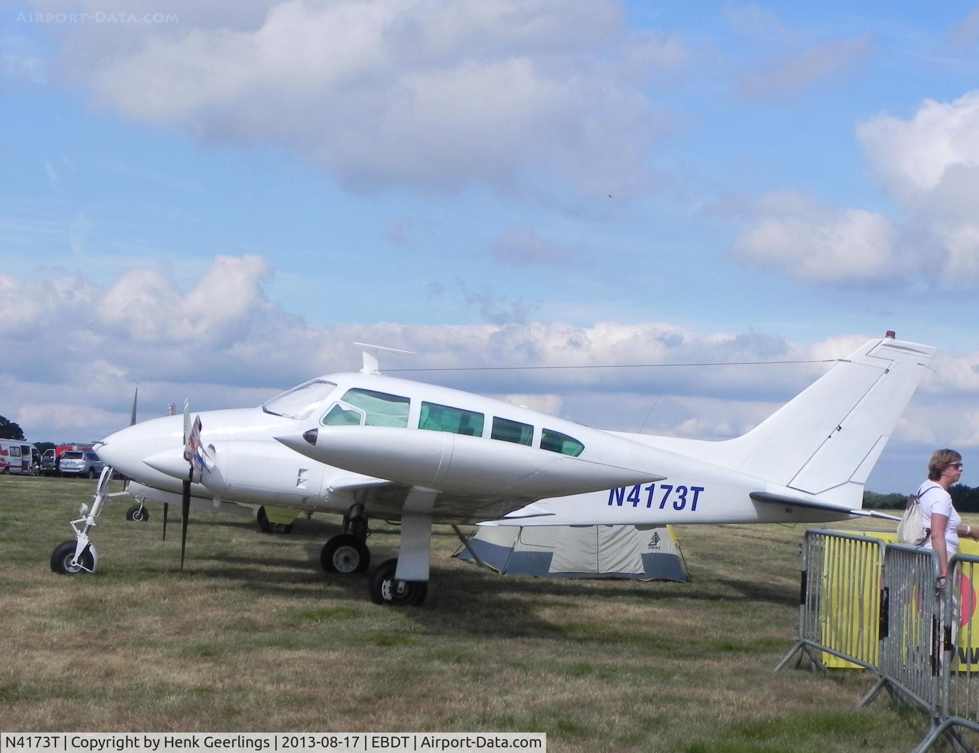 N4173T, 1965 Cessna 320D Executive Skyknight C/N 320D0073, Oldtimer Fly In Schaffen - Diest , Belgium , Aug 2013