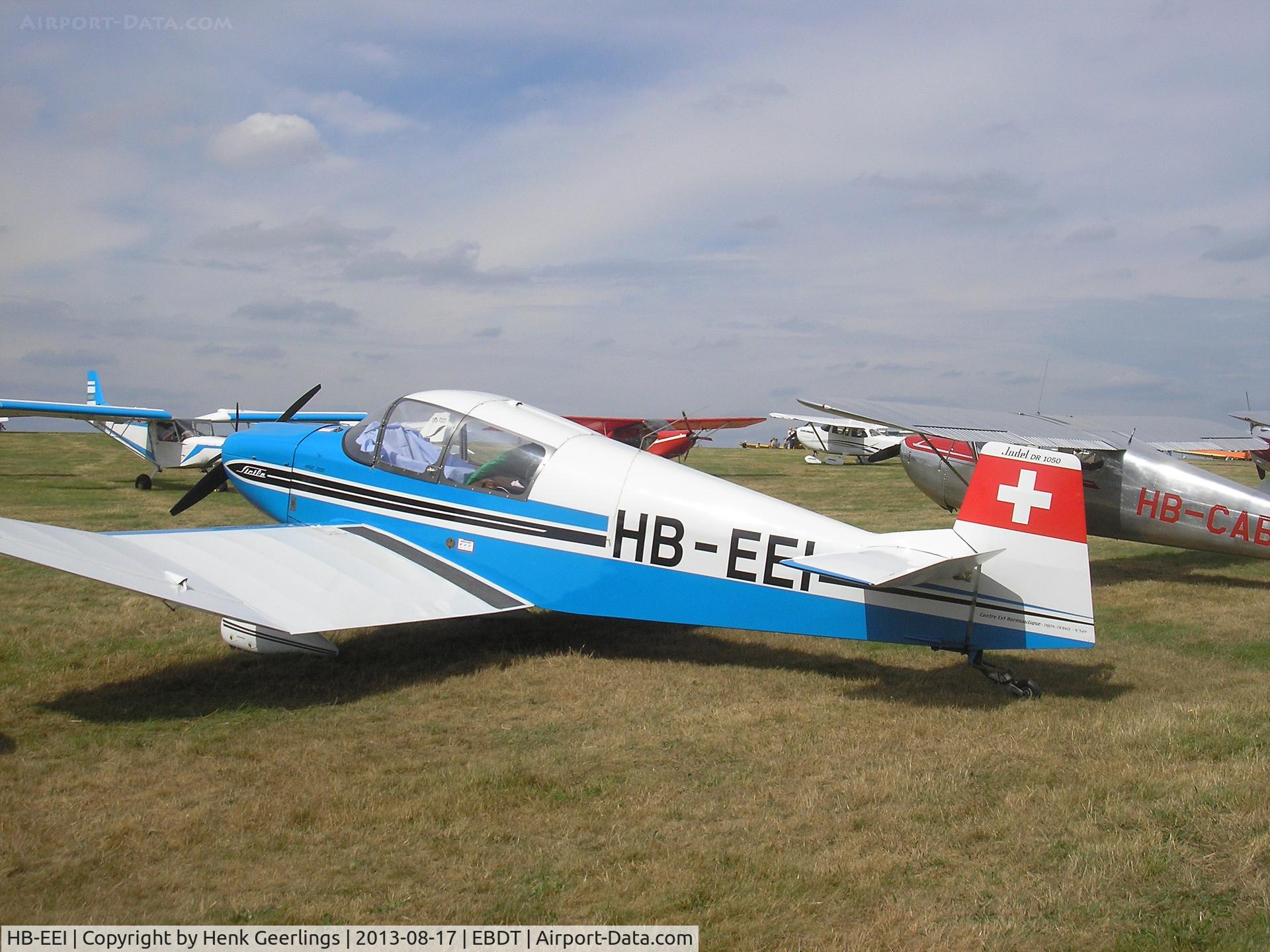 HB-EEI, 1964 CEA Jodel DR-1050 Sicile C/N 549, Oldtimer Fly In Schaffen - Diest , Belgium , Aug 2013
