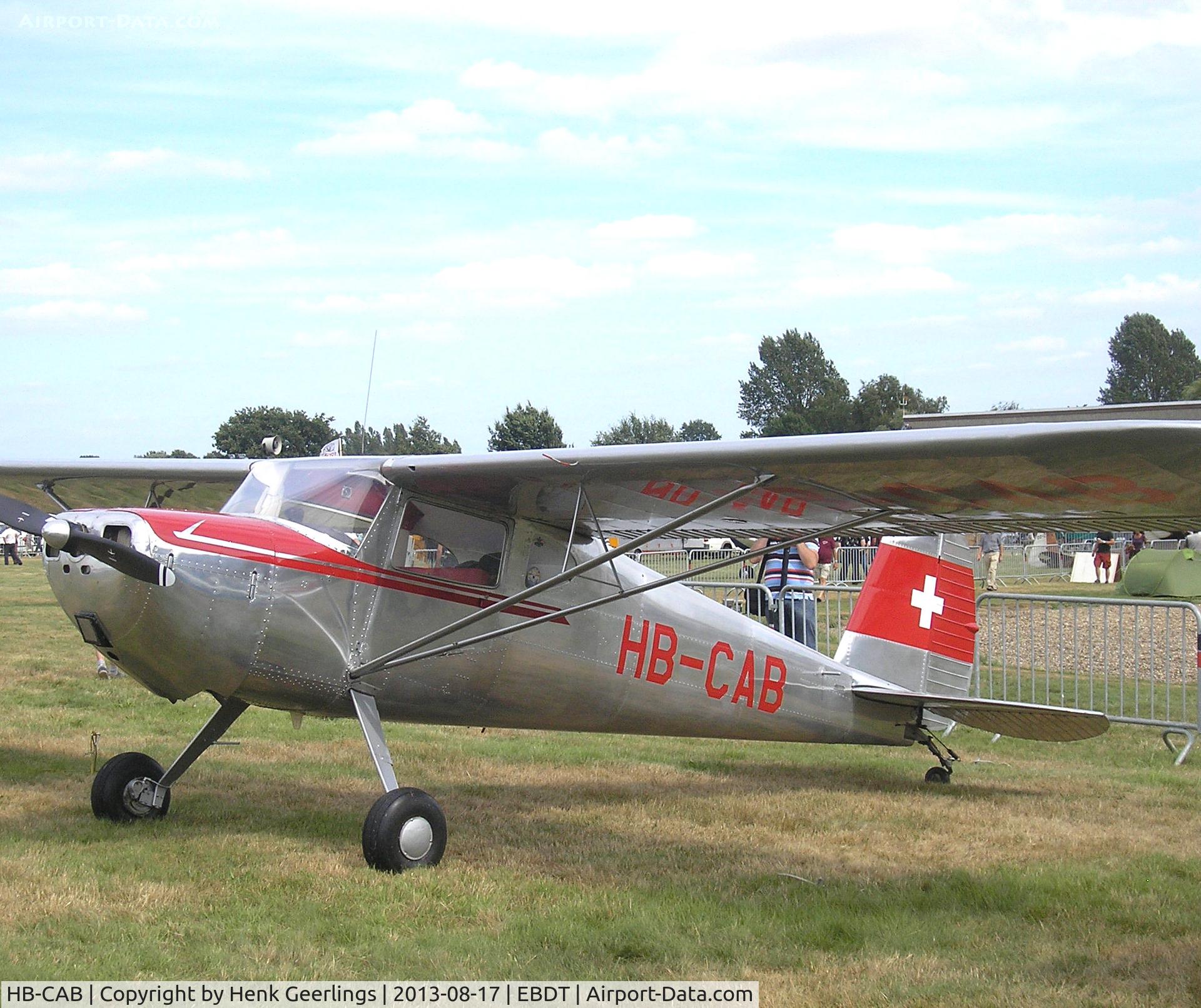 HB-CAB, 1946 Cessna 140 C/N 10119, Oldtimer Fly In Schaffen - Diest , Belgium , Aug 2013